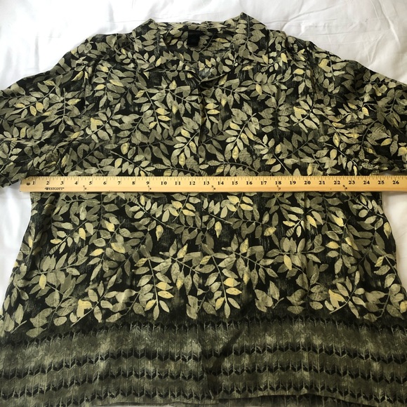 CLAIBORNE Casual Button-Down Patterned Shirt - Picture 4 of 6